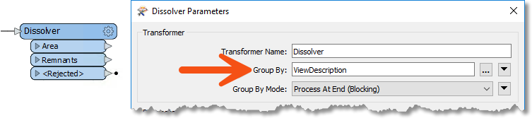 Setting a Group By parameter